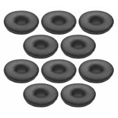LEATHER EAR CUSHION FOR/ BIZ 2400 II LARGE Black