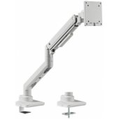 650180 17"-49" Heavy-Duty Monitor Desk Mount Bracket White