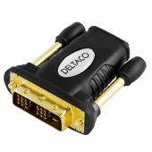 Adapter HDMI DVI-D FHD Black