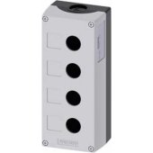 Siemens Obudowa kasety 4-otworowa 22mm czarno-szara M25 IP69k Sirius A