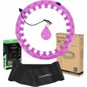 _7567396 HHW12 VIOLET HULA HOOP SET WITH LUGS AND WEIGHT HMS + BR163 B