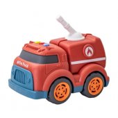 Raudonas gaisrinės automobilis