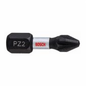 SCREW BITS PZ2 BOSCH 25MM 2PCS