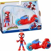 Hasbro Marvel Spidey ir jo nuostabūs draugai – Spidey su motociklu