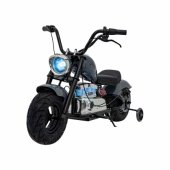 Motorcycle Chopper Warrior Grey
