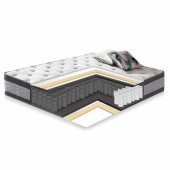 Spring mattress HARMONY DUO 160x200cm in roll