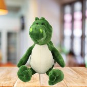 _7766310 Plush Mascot Cuddly Toy Crocodile Green 25cm