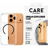 Urban Explorer Case Transparent w. Black MagSafe iPhone 17 Pro
