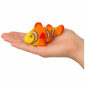 Žuvies klouno guminė figūrėlė, tampri, tikroviška vandenyno žuvis, 10cm