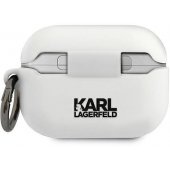 "KLACAPSILCHWH Choupette Silicone Case for Airpods Pro" White