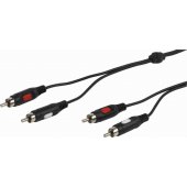 Kabelis 2xRCA - 2xRCA 5m (46014)