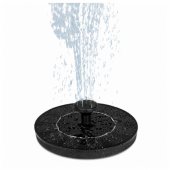 Saulės energija veikiantis sodo fontanas tvenkiniams, 4 purkštukai, 180L/ H