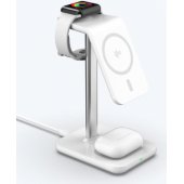 QI2 3-in-1 Magnetic Wireless 15W White
