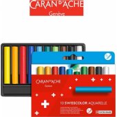 Caran d`Arche Akvarelinės vaškinės kreidelės CARAN D®ACHE Swisscolor, karto