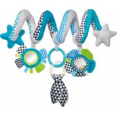 _7065291 CANPOL BABIES interactive crib/ pram toy Zig Zag, 68-063_blu