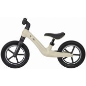 Balansinis dviratukas 12" perlinės baltos spalvos HY04