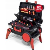 Wiha tool set XXL 4 electric black/ red, 80 pieces, with trolley case