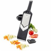 GEFU Julienne VIOLI 2.0 slicer Manual Black ABS synthetics, Stainless