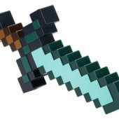 Minecraft deimantinio kardo šviestuvas