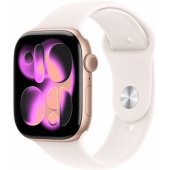 Watch Series 11 Cellular 46mm Rose Gold / Light Blush Sport Band - S/ M