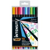 _8384767 Bic FineLiners Intensity Fine rašiklių rinkinys, 0.4 mm, 10 vnt.