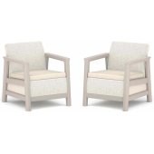 Scandi Linea Pebble Grey / Light Beige 2pcs