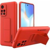 Kickstand Case Xiaomi Poco M4 Pro 5G raudonas
