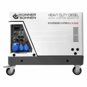 Dīzeļa invertora ģenerators 6000W KS 6500iDE S ATSR