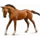 Collecta figurine HORSE OF THE THOROUGHBRED BREED CHESTNUT MAINTENANCE