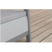 Scandi Linea Balcony Set Light Gray/ Dark Steel Grey