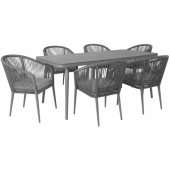 Ecco Table and 6 Chairs