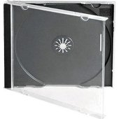 CD dėklas Jewel, juodas