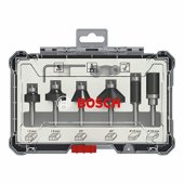 Bosch frezų rinkinys, 6 vnt., Trim & Edging, 6 mm - 2607017468 koteliu