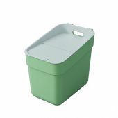 Keter green trash garbage can (251936)