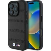 M Perforuotas ir susiūtas „Line“ MagSafe dėklas iPhone 16 Pro, juodas