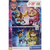 Clementoni dėlionė 2 x 20 detalių Super Color Šunyčiai patruliai The