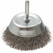 Graphite Wire Brush with Shank 50 mm INOX - 57H599