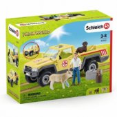 Schleich Farm World Visiting the vet on the farm, play figure
