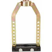 Silver HALF HOLE RUBBER STRIPER / SILVER EX10969