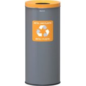 Trashcan ALDA gray (A651A-10)