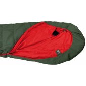 1000 ECO Mummy miegmaišis, tamsiai žalias-raudonas