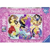 Dėlionė, 100 detalių – Disney princesės