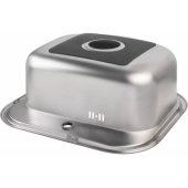 Sink 49x47x18cm Silver