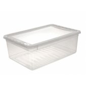 Storage Box Basixx Clear 8L 37x25x10cm