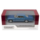 KINSMART miniatiūrinis modelis – 1967 Chevrolet Impala, dydis