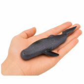 Fish guminė banginio figūrėlė, tampri, realistiškas jūrų žinduolis 18cm