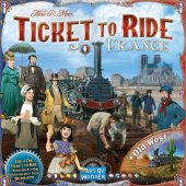 Ticket to Ride žemėlapių kolekcija 6: Prancūzija ir Senieji Vakarai
