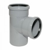 Magnaplast vidinės kanalizacijos trišakis 87° HETA 110mm (11980)