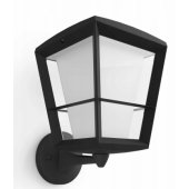 Econic Outdoor Wall Light Black