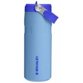 The IceFlow butelis Flip Straw 2.0 470ml šviesiai mėlynas
